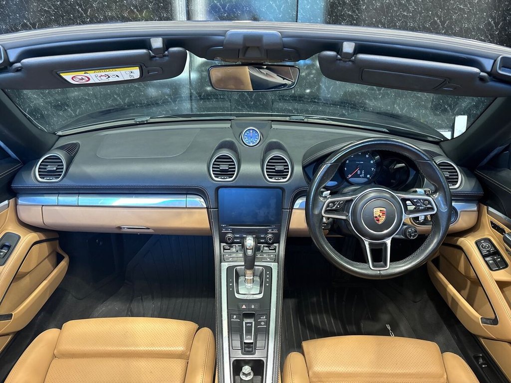 USED 2018 18 PORSCHE 718 BOXSTER 2.0T Convertible 2dr Petrol PDK Euro 6 (s/s) (300 ps) SPORT CHRONO|BOSE|ELEC 14 WAY SEATS