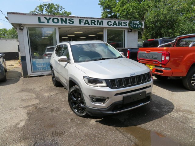 2019 69 Jeep Compass 1.4T MultiAirII Limited SUV 5dr Petrol Automatic 4WD (Four Wheel Drive) Euro 6 (s/s) (170 ps)