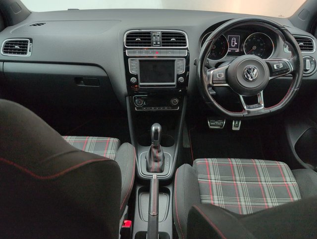 USED 2016 16 Volkswagen Polo 1.8 TSI Bluemotion Tech GTI Hatchback 5dr Petrol DSg Euro 6 (s/S) (192 Ps) - Alloy, Bluetooth, Dab