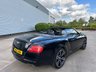 USED 2013 13 BENTLEY CONTINENTAL 6.0 W12 GTC 2d AUTO 567 BHP-2 Former Keepers-Supplied New By Bentley Hampshire-Finished In Beluga-Main Hide In Beluga-Secondary Hide In Beluga-Red Cross & Emblem Stitching-Mulliner Driving Specification-Acoustic Windscreen-Automatic Headlight-Dynamic Range Adjustment-Apple Car Play-One Touch Roof Operation-Piano Interior Finish-Diamond Quilted Hide Seats-Drilled Alloy Sports Foot Pedals-Heated 3 Spoke Hide Trimmed Steering Wheel-Neck Warmer-Wind Deflector-Keyless Entry-Daytime Running Lights-Bluetooth-10 Services On File-9 Bentley Main Dealer-What a Car. 