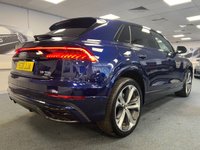 USED 2021 21 AUDI Q8 3.0 TFSI V6 55 Black Edition SUV 5dr Petrol Tiptronic quattro Euro 6 (s/s) (340 ps) 1 OWNER FULL SERVICE HISTORY 6 MONTHS WARRANTY HEATED ELECTRIC LEATER SEATS  SATNAV  APP CONNECT
