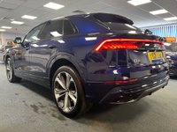 USED 2021 21 AUDI Q8 3.0 TFSI V6 55 Black Edition SUV 5dr Petrol Tiptronic quattro Euro 6 (s/s) (340 ps) 1 OWNER FULL SERVICE HISTORY 6 MONTHS WARRANTY HEATED ELECTRIC LEATER SEATS  SATNAV  APP CONNECT