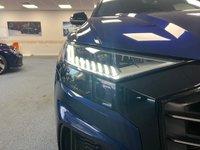 USED 2021 21 AUDI Q8 3.0 TFSI V6 55 Black Edition SUV 5dr Petrol Tiptronic quattro Euro 6 (s/s) (340 ps) 1 OWNER FULL SERVICE HISTORY 6 MONTHS WARRANTY HEATED ELECTRIC LEATER SEATS  SATNAV  APP CONNECT