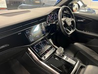 USED 2021 21 AUDI Q8 3.0 TFSI V6 55 Black Edition SUV 5dr Petrol Tiptronic quattro Euro 6 (s/s) (340 ps) 1 OWNER FULL SERVICE HISTORY 6 MONTHS WARRANTY HEATED ELECTRIC LEATER SEATS  SATNAV  APP CONNECT