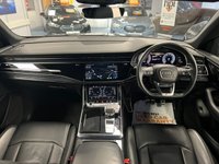 USED 2021 21 AUDI Q8 3.0 TFSI V6 55 Black Edition SUV 5dr Petrol Tiptronic quattro Euro 6 (s/s) (340 ps) 1 OWNER FULL SERVICE HISTORY 6 MONTHS WARRANTY HEATED ELECTRIC LEATER SEATS  SATNAV  APP CONNECT