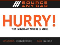 USED 2021 21 AUDI Q8 3.0 TFSI V6 55 Black Edition SUV 5dr Petrol Tiptronic quattro Euro 6 (s/s) (340 ps) 1 OWNER FULL SERVICE HISTORY 6 MONTHS WARRANTY HEATED ELECTRIC LEATER SEATS  SATNAV  APP CONNECT