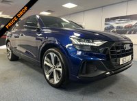 USED 2021 21 AUDI Q8 3.0 TFSI V6 55 Black Edition SUV 5dr Petrol Tiptronic quattro Euro 6 (s/s) (340 ps) 1 OWNER FULL SERVICE HISTORY 6 MONTHS WARRANTY HEATED ELECTRIC LEATER SEATS  SATNAV  APP CONNECT