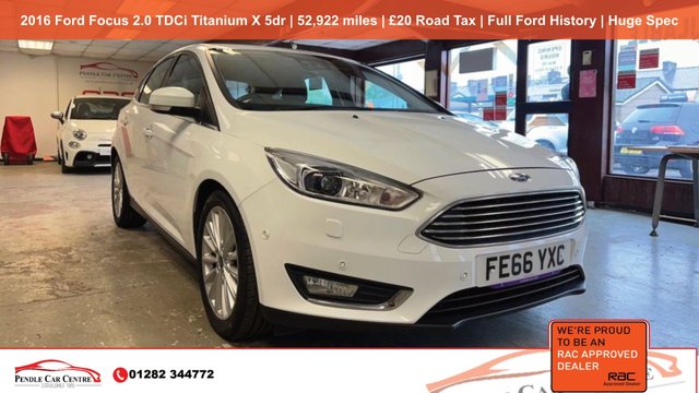 View our Ford Focus 2.0 TDCi Titanium X Hatchback 5dr Diesel Manual Euro 6 (s/s) (150 ps)