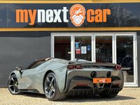 USED 2024 24 FERRARI SF90 Spider 4.0T V8 7.9kWh Convertible 2dr Petrol Plug-in Hybrid F1 DCT 4WD Euro 6 (s/s) (986 ps) SUSPENSION LIFT + VAT QUALIFYING + 1 OWNER +  TAILOR MADE + FULL PPF + CARBON FIBRE + 4.0L twin-turbo V8 Engine + 0 To 60 In: 2.1 Seconds + Two-Tone Bodywork - Nero DS + Adaptive Front Light System + Brake Callipers in Allumino + Carbon Fibre Side Air Splitter + Rear Diffuser In Carbon Fibre + Carbon Fibre Underdoor Cover  +  Font Lift +Dual Colour Leather Interior Trim - Terra Bruciata +  Central Part Of Seats - Alacantara + Apple Car Play +  Coloured Passenger Compartment Details +Leather/Al