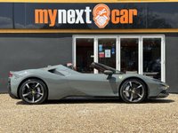 USED 2024 24 FERRARI SF90 Spider 4.0T V8 7.9kWh Convertible 2dr Petrol Plug-in Hybrid F1 DCT 4WD Euro 6 (s/s) (986 ps) SUSPENSION LIFT + VAT QUALIFYING + 1 OWNER +  TAILOR MADE + FULL PPF + CARBON FIBRE + 4.0L twin-turbo V8 Engine + 0 To 60 In: 2.1 Seconds + Two-Tone Bodywork - Nero DS + Adaptive Front Light System + Brake Callipers in Allumino + Carbon Fibre Side Air Splitter + Rear Diffuser In Carbon Fibre + Carbon Fibre Underdoor Cover  +  Font Lift +Dual Colour Leather Interior Trim - Terra Bruciata +  Central Part Of Seats - Alacantara + Apple Car Play +  Coloured Passenger Compartment Details +Leather/Al