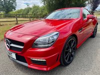 USED 2014 P MERCEDES-BENZ SLK 5.5 SLK55 V8 AMG Convertible 2dr Petrol SpdS+7GT Euro 5 (s/s) (421 ps) Absolutely stunning example