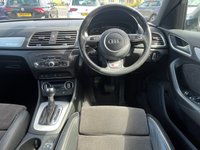 USED 2016 16 AUDI Q3 2.0 TDI S line Plus SUV 5dr Diesel S Tronic quattro Euro 6 (s/s) (184 ps) 2 KEYS BOOK PACK FULLY SERVICED AND 1 YEAR MOT WITHIN THE SALE