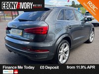 USED 2016 16 AUDI Q3 2.0 TDI S line Plus SUV 5dr Diesel S Tronic quattro Euro 6 (s/s) (184 ps) 2 KEYS BOOK PACK FULLY SERVICED AND 1 YEAR MOT WITHIN THE SALE