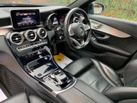 USED 2015 15 MERCEDES-BENZ C-CLASS 1.6 C200 BlueTEC AMG Line Saloon 4dr Diesel G-Tronic+ Euro 6 (s/s) (136 ps) Pan Glass S/roof, Reverse Cam