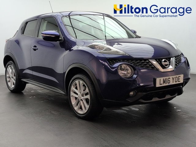 USED 2016 16 Nissan Juke 1.2 Dig-T Acenta Suv 5dr Petrol Manual Euro 6 (s/S) (115 Ps) Rear Privacy Glass+bluetooth