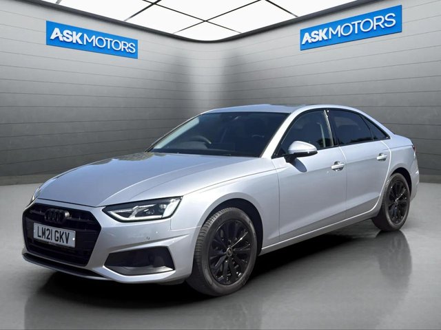 View our Audi A4 2.0 TFSI 35 Technik Saloon 4dr Petrol S Tronic Euro 6 (s/s) (150 ps) APPLE CAR PLAY SATNAV DIGITAL COCKPIT HEATED FRONT SEATS 