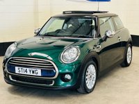 USED 2014 14 MINI HATCH 1.5 Cooper Panoramic Hatchback 3 Door Petrol Manual Euro 6 (s/s) (136 ps) &pound;20 TAX 1 LADY OWNER WITH HISTORY