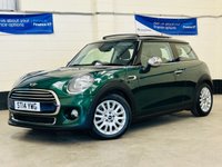 USED 2014 14 MINI HATCH 1.5 Cooper Panoramic Hatchback 3 Door Petrol Manual Euro 6 (s/s) (136 ps) &pound;20 TAX 1 LADY OWNER WITH HISTORY