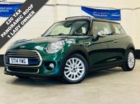 USED 2014 14 MINI HATCH 1.5 Cooper Panoramic Hatchback 3 Door Petrol Manual Euro 6 (s/s) (136 ps) &pound;20 TAX 1 LADY OWNER WITH HISTORY