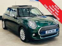 USED 2014 14 MINI HATCH 1.5 Cooper Panoramic Hatchback 3 Door Petrol Manual Euro 6 (s/s) (136 ps) &pound;20 TAX 1 LADY OWNER WITH HISTORY