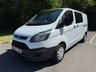 USED 2017 17 FORD TRANSIT CUSTOM 2.0 TDCi 290 Panel Van 5dr Diesel Manual L2 H1 (170 g/km, 104 bhp) 6 SEAT KOMBI! 6 SPEED! PLY LINED!