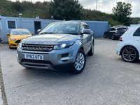 USED 2013 63 LAND ROVER RANGE ROVER EVOQUE 2.2 SD4 Pure Tech SUV 5dr Diesel Auto 4WD Euro 5 (s/s) (190 ps) 