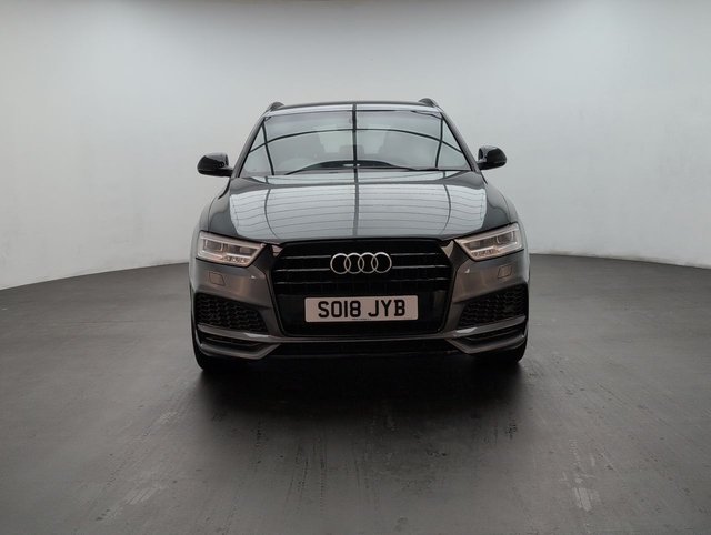 USED 2018 R Audi Q3 1.4 Tfsi Cod Black Edition Suv 5dr Petrol S Tronic Euro 6 (s/S) (150 Ps) Privacy Glass+bluetooth