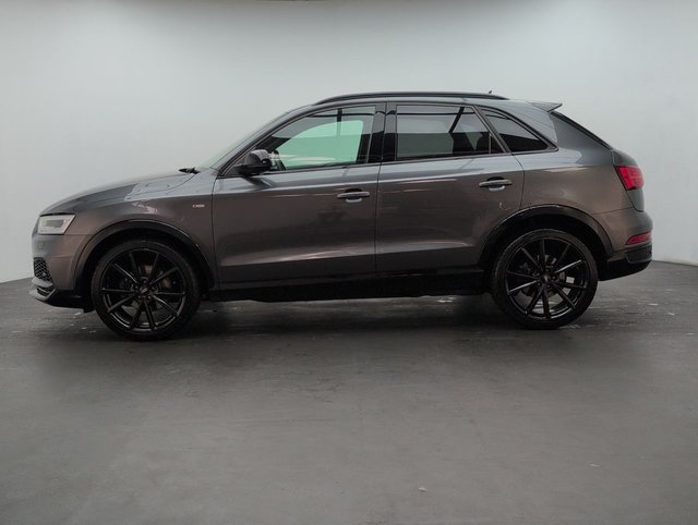 USED 2018 R Audi Q3 1.4 Tfsi Cod Black Edition Suv 5dr Petrol S Tronic Euro 6 (s/S) (150 Ps) Privacy Glass+bluetooth