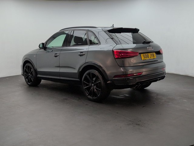 USED 2018 R Audi Q3 1.4 Tfsi Cod Black Edition Suv 5dr Petrol S Tronic Euro 6 (s/S) (150 Ps) Privacy Glass+bluetooth