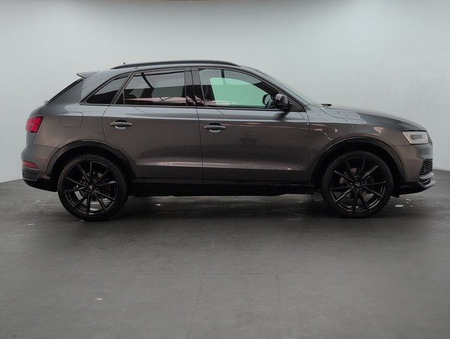 USED 2018 R Audi Q3 1.4 Tfsi Cod Black Edition Suv 5dr Petrol S Tronic Euro 6 (s/S) (150 Ps) Privacy Glass+bluetooth