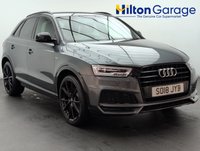 USED 2018 R Audi Q3 1.4 Tfsi Cod Black Edition Suv 5dr Petrol S Tronic Euro 6 (s/S) (150 Ps) Privacy Glass+bluetooth