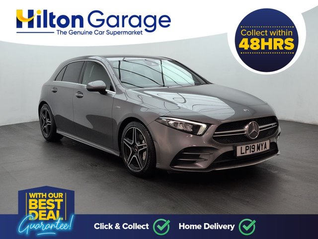 USED 2019 J Mercedes-Benz A Class 2.0 A35 Amg Hatchback 5dr Petrol Spds Dct 4matic Euro 6 (s/S) (306 Ps) Navigation+privacy Glass