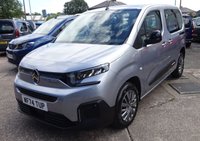 USED 2024 74 CITROEN BERLINGO 1.5 BlueHDi PLUS M WHEELCHAIR ACCESS WAV New Shape, 2 seats + wheelchair