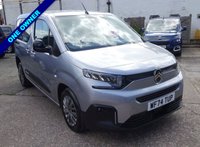 USED 2024 74 CITROEN BERLINGO 1.5 BlueHDi PLUS M WHEELCHAIR ACCESS WAV New Shape, 2 seats + wheelchair