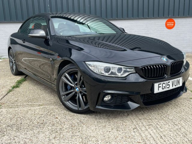 2015 15 BMW 4 Series 3.0 430d M Sport Convertible 2dr Diesel Auto Euro 6 (s/s) (258 ps)