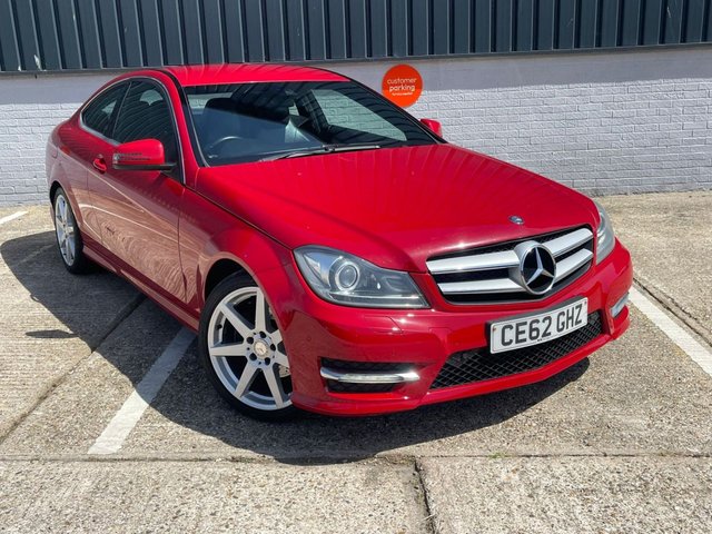 2012 62 Mercedes-Benz C-Class 2.1 C220 CDI BlueEfficiency AMG Sport Coupe 2dr Diesel G-Tronic+ Euro 5 (s/s) (170 ps)