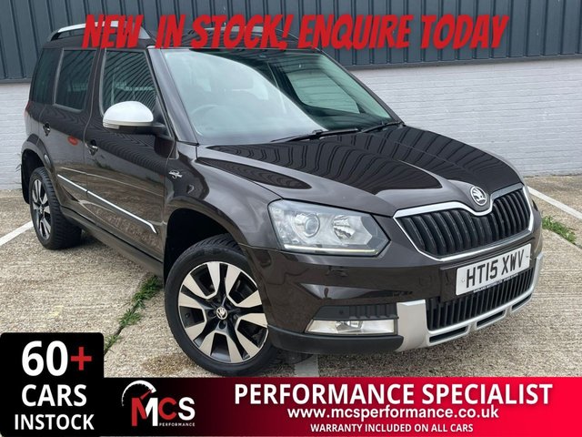 2015 15 SKODA YETI 2.0 TDI Laurin & Klement Outdoor 5dr Diesel DSG 4WD Euro 6 (s/s) (150 ps) 12 MONTHS WARRANTY INCLUDED