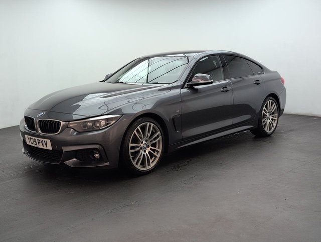 USED 2019 19 BMW 4 Series Gran Coupe 2.0 420i Gpf M Sport Hatchback 5dr Petrol Manual Euro 6 (s/S) (184 Ps) Dakota Leather+m Sport Package