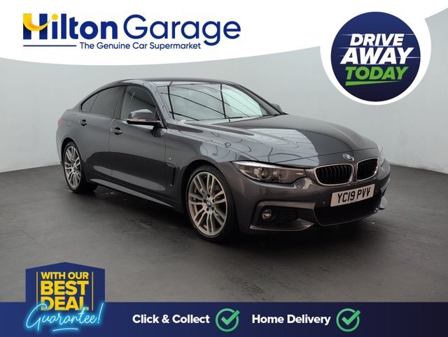 USED 2019 19 BMW 4 Series Gran Coupe 2.0 420i Gpf M Sport Hatchback 5dr Petrol Manual Euro 6 (s/S) (184 Ps) Dakota Leather+m Sport Package
