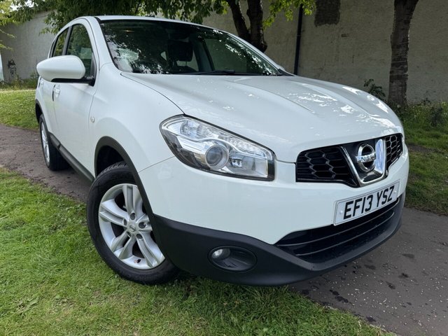 2013 13 NISSAN QASHQAI 1.6 Acenta SUV 5dr Petrol Manual 2WD Euro 5 (s/s) (117 ps) FRESH SERVICE +12 MONTHS MOT AT THE TIME OF SALE