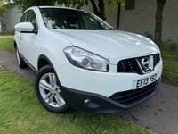 USED 2013 13 NISSAN QASHQAI 1.6 Acenta SUV 5dr Petrol Manual 2WD Euro 5 (s/s) (117 ps) FRESH SERVICE +12 MONTHS MOT AT THE TIME OF SALE