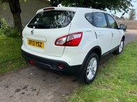 USED 2013 13 NISSAN QASHQAI 1.6 Acenta SUV 5dr Petrol Manual 2WD Euro 5 (s/s) (117 ps) FRESH SERVICE +12 MONTHS MOT AT THE TIME OF SALE