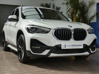 USED 2021 21 BMW X1 1.5 25e 10kWh Sport SUV 5dr Petrol Plug-in Hybrid Auto xDrive Euro 6 (s/s) (220 ps) SAT NAV ANDROID APPLE CARPLAY PART LEATHER INTERIOR PARKING SENSORS 1 OWNER SERVICE HISTORY WARRANTY