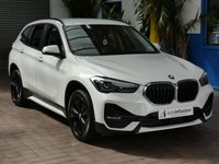 USED 2021 21 BMW X1 1.5 25e 10kWh Sport SUV 5dr Petrol Plug-in Hybrid Auto xDrive Euro 6 (s/s) (220 ps) SAT NAV ANDROID APPLE CARPLAY PART LEATHER INTERIOR PARKING SENSORS 1 OWNER SERVICE HISTORY WARRANTY