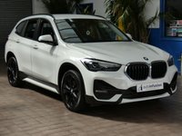 USED 2021 21 BMW X1 1.5 25e 10kWh Sport SUV 5dr Petrol Plug-in Hybrid Auto xDrive Euro 6 (s/s) (220 ps) SAT NAV ANDROID APPLE CARPLAY PART LEATHER INTERIOR PARKING SENSORS 1 OWNER SERVICE HISTORY WARRANTY