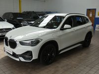 USED 2021 21 BMW X1 1.5 25e 10kWh Sport SUV 5dr Petrol Plug-in Hybrid Auto xDrive Euro 6 (s/s) (220 ps) SAT NAV ANDROID APPLE CARPLAY PART LEATHER INTERIOR PARKING SENSORS 1 OWNER SERVICE HISTORY WARRANTY
