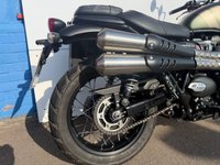 USED 2021 71 TRIUMPH STREET SCRAMBLER 900 Roadster/Retro Petrol Manual Euro 5 (65 ps) ONLY 5,084 MILES WITH FSH!!!