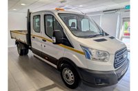 USED 2016 16 FORD TRANSIT 2.2 TDCi 350 Chassis Double Cab 4dr Diesel Manual RWD L3 H1 Euro 5 (DRW) (125 ps) Rear View Camera + Beacons