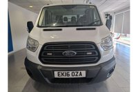 USED 2016 16 FORD TRANSIT 2.2 TDCi 350 Chassis Double Cab 4dr Diesel Manual RWD L3 H1 Euro 5 (DRW) (125 ps) Rear View Camera + Beacons