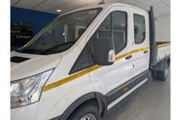 USED 2016 16 FORD TRANSIT 2.2 TDCi 350 Chassis Double Cab 4dr Diesel Manual RWD L3 H1 Euro 5 (DRW) (125 ps) Rear View Camera + Beacons